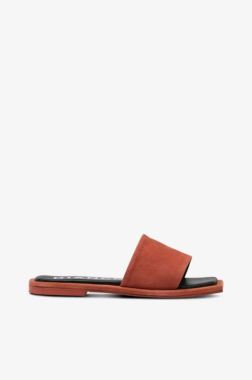 Bianco Sandaler Slides - Orange