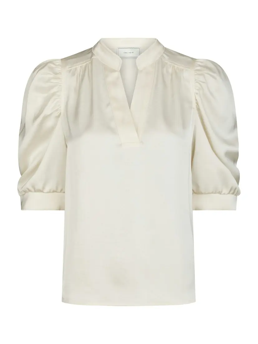 Neo Noir Roella Heavy Sateen Blouse