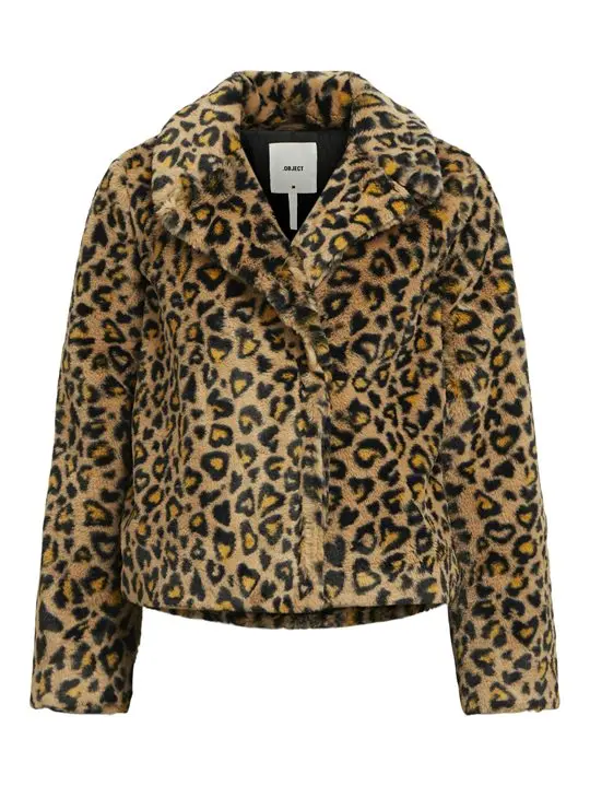 Object Object - Addie Short Jacket - Humus Leo
