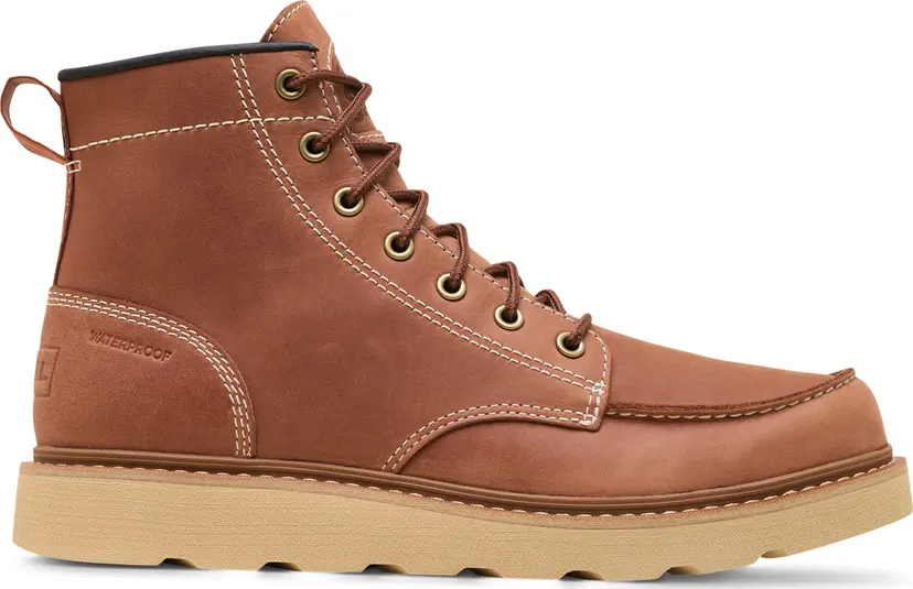 Sorel Sorel Men's Slabtown 62' Moc Waterproof Rustic Brown, Ceramic