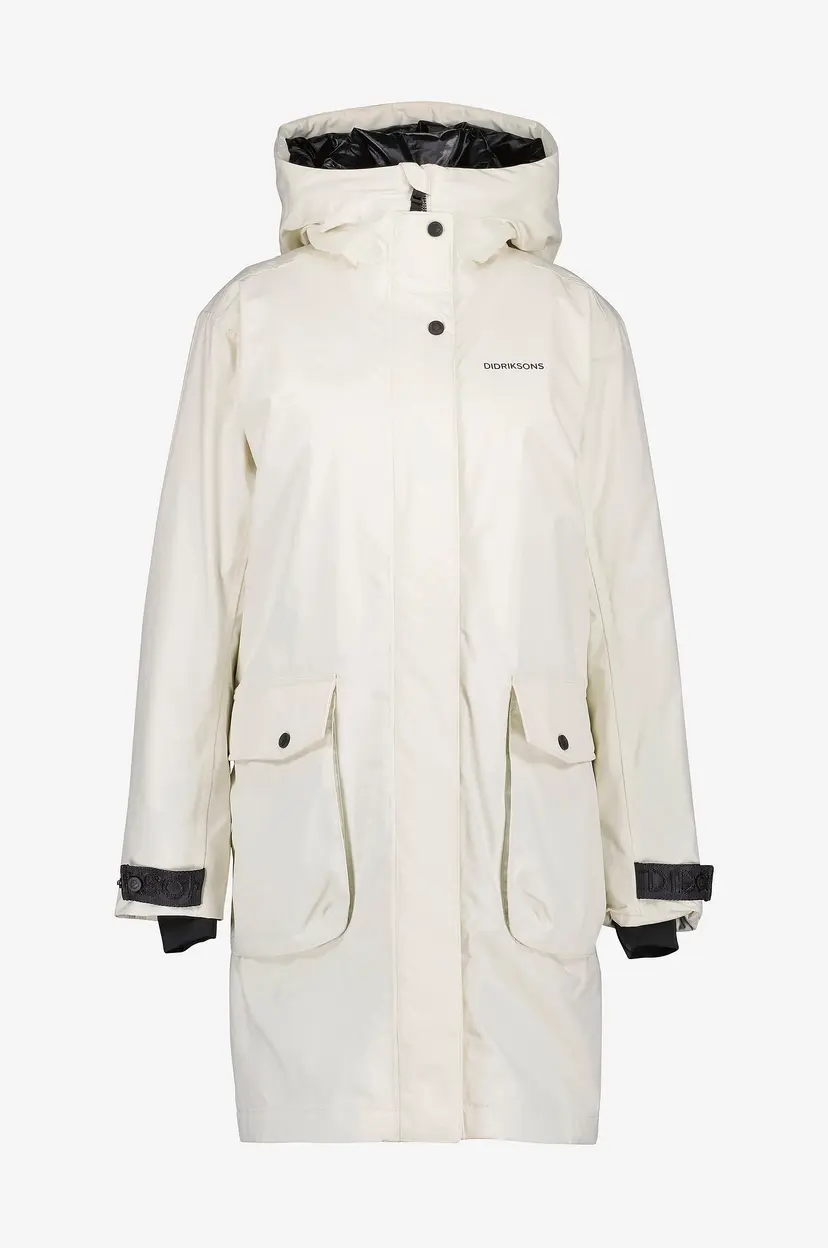 Didriksons Parka Ilsa Wns Parka - Hvit