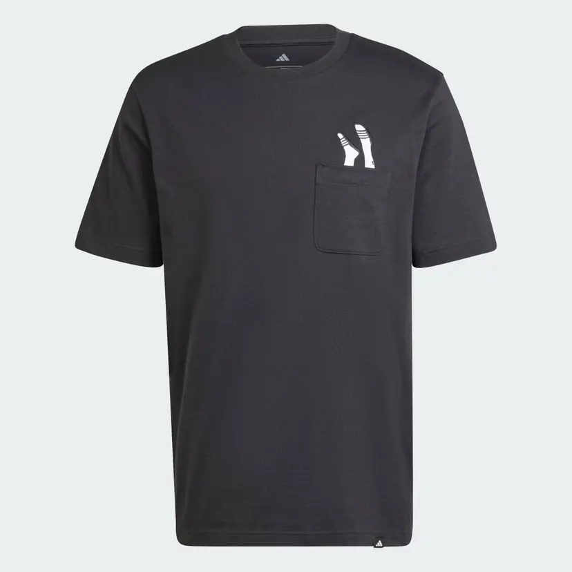 Adidas Lounge Slides Graphic Pocket T-skjorte