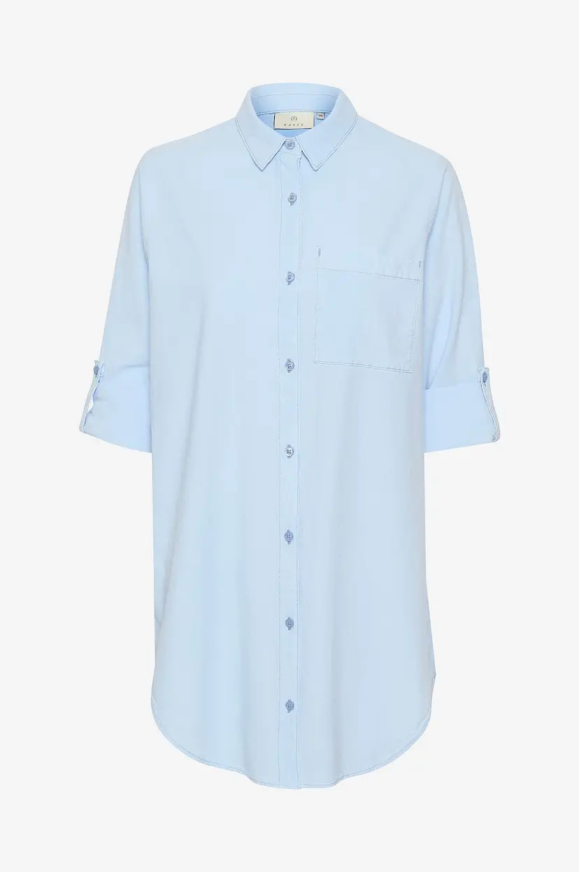 Kaffe Tunika kaNaya Shirt Tunic - Blå