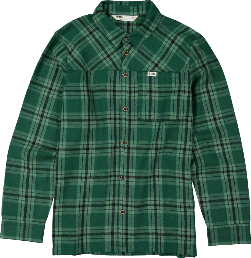 Mons Royale Mons Royale Men´s Atmerino Flanell  Everglade