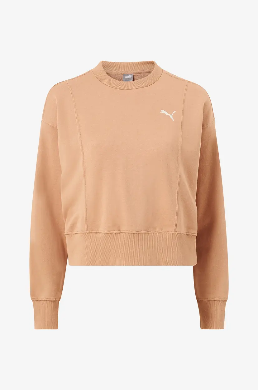 Puma Collegegenser HER Crew TR - Brun