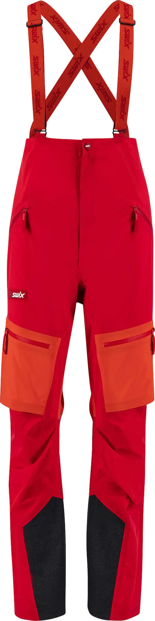 Swix Swix Women's Surmount Shell Bib Pants Swix Red