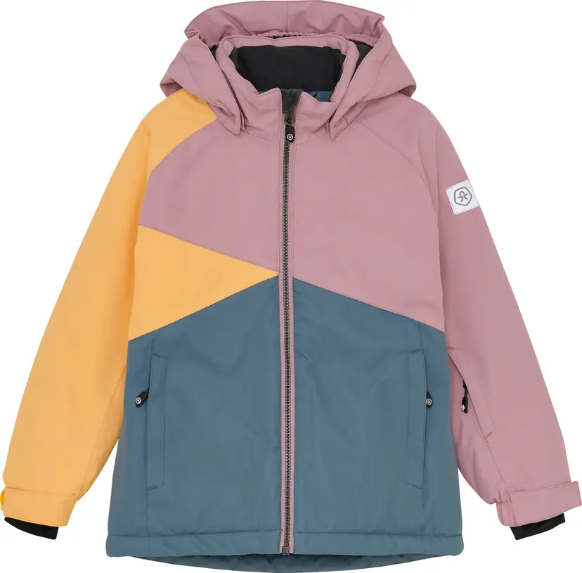 Color Kids Color Kids Kids' Ski Jacket Colorblock Woodrose