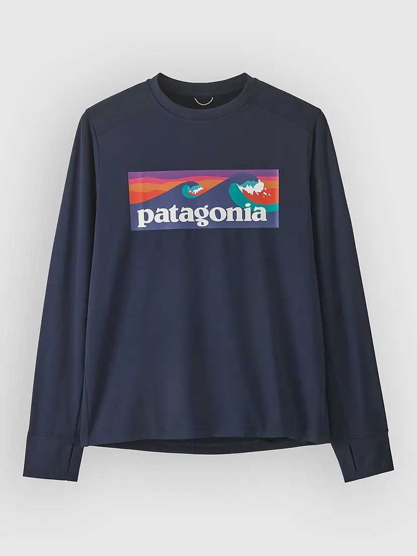 Patagonia Patagonia Cap Sw Kids Longsleeve T-Shirt blå