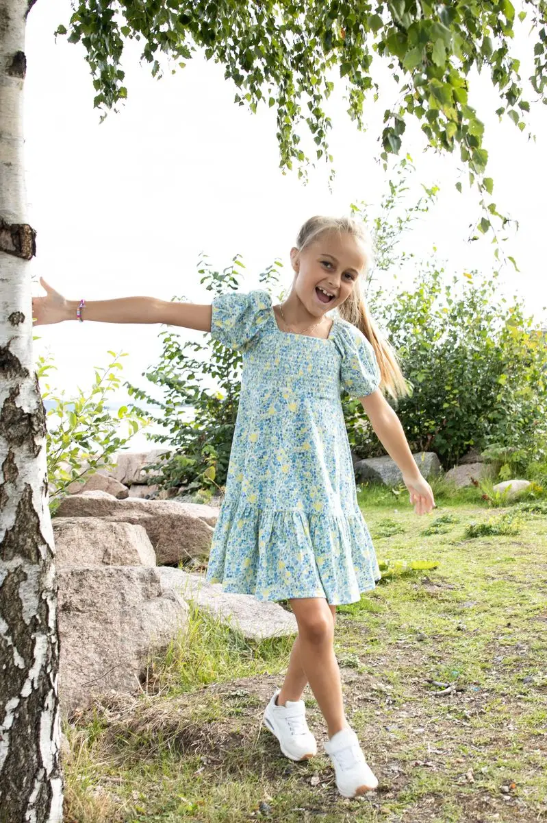 Vilje & Ve Vilje & Ve  Vanja Jerseykjole Heaven Blue (98 /3 år)