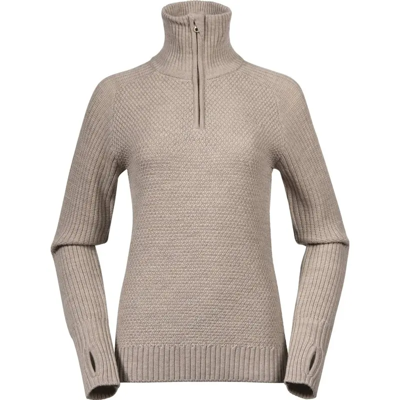 Bergans Bergans Ulriken Jumper Women Sandstone
