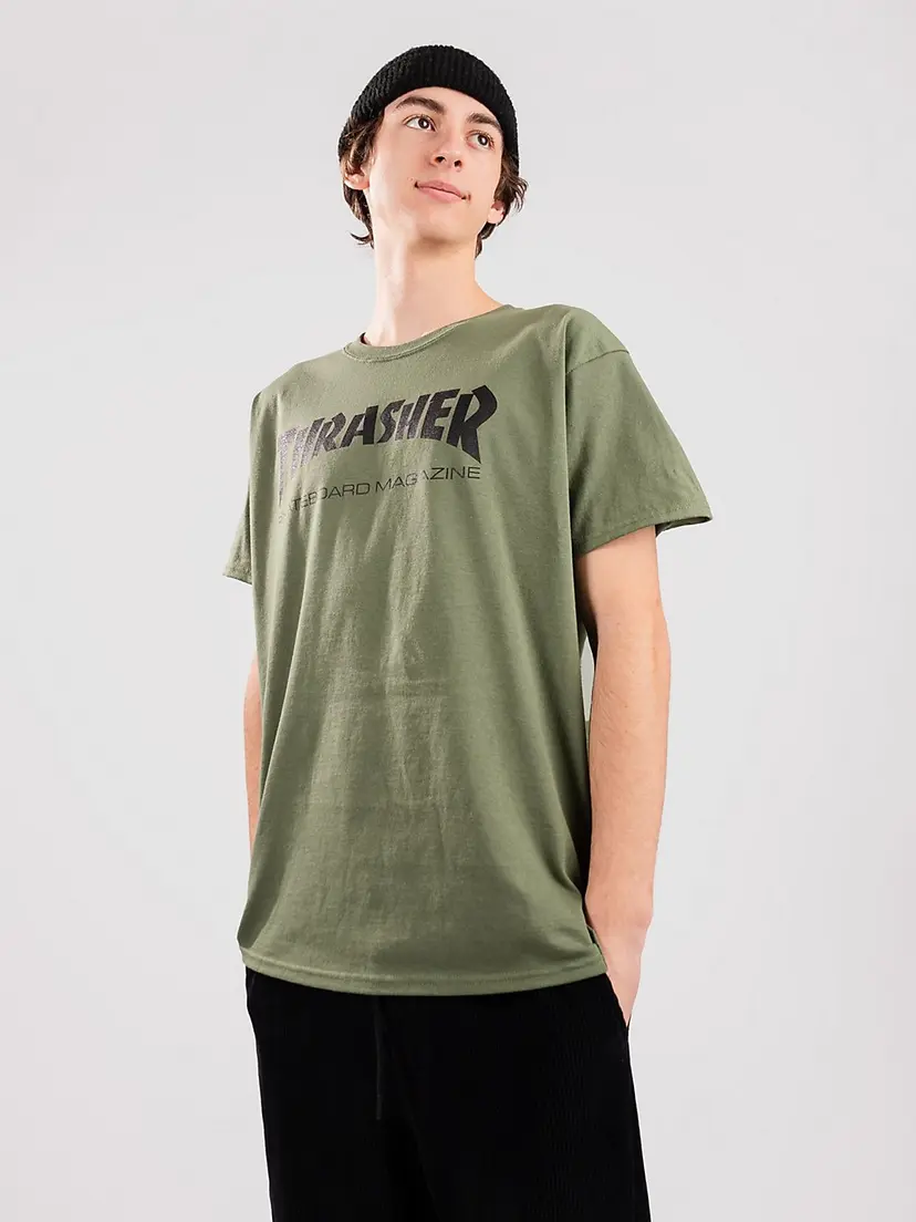 Thrasher Thrasher Skate Mag T-skjorte grønn