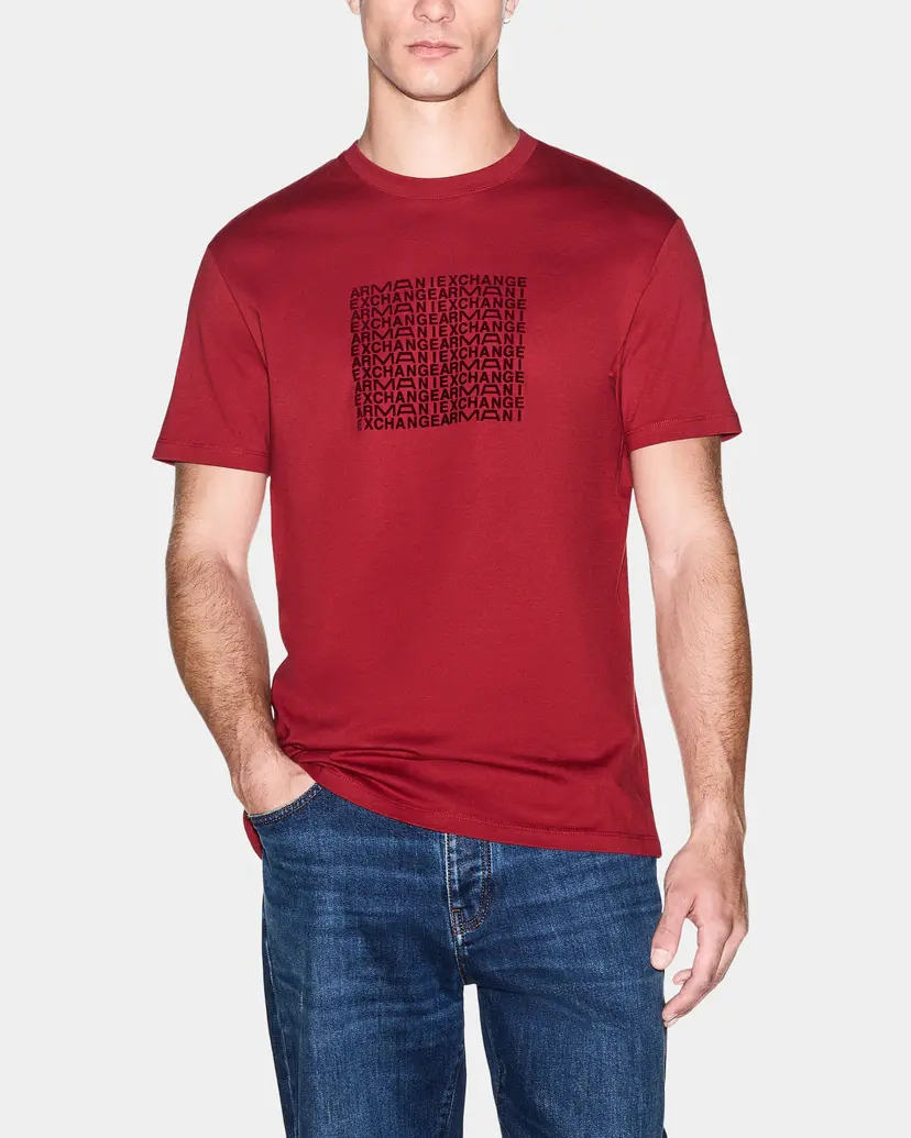 Armani Exchange Armani Exchange XM003074 Red T-shirt