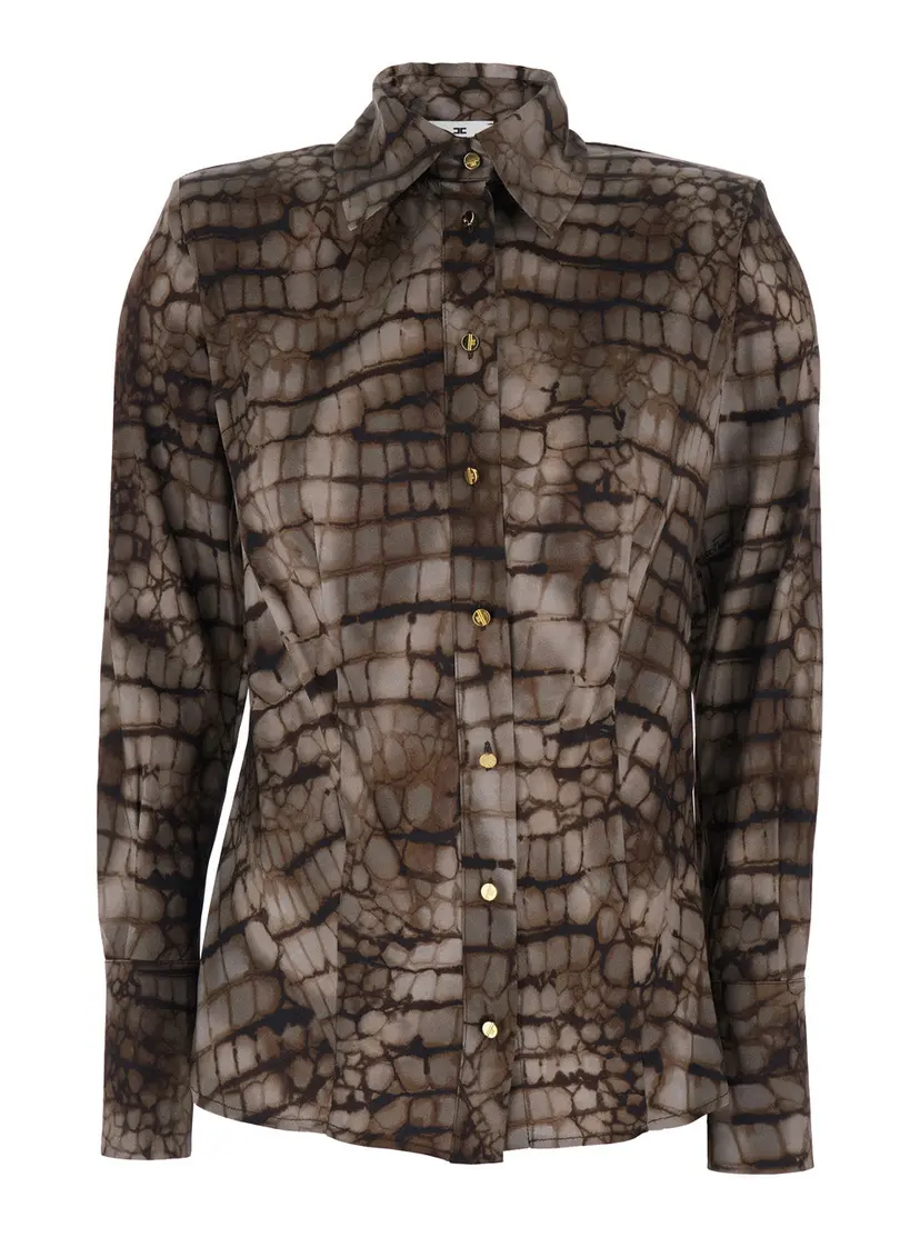 Elisabetta Franchi Elisabetta Franchi Skjorter – Brun
