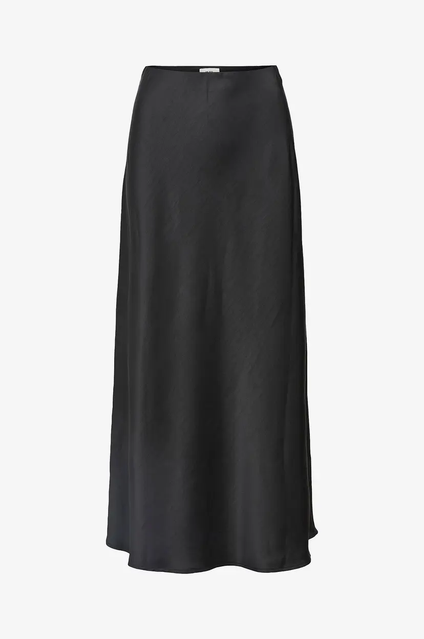 Object Collectors Item Maxi skjørt objChilli MW Long Skirt - Svart