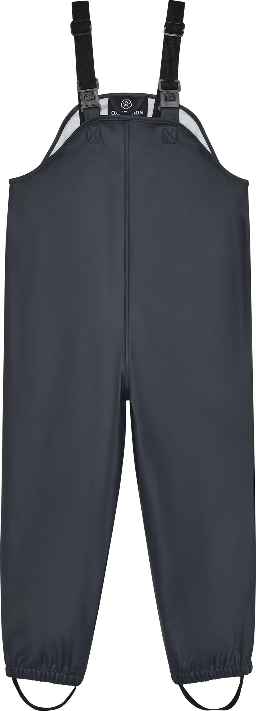 Color Kids Color Kids Kids' Rain PU Pants Bib Ebony