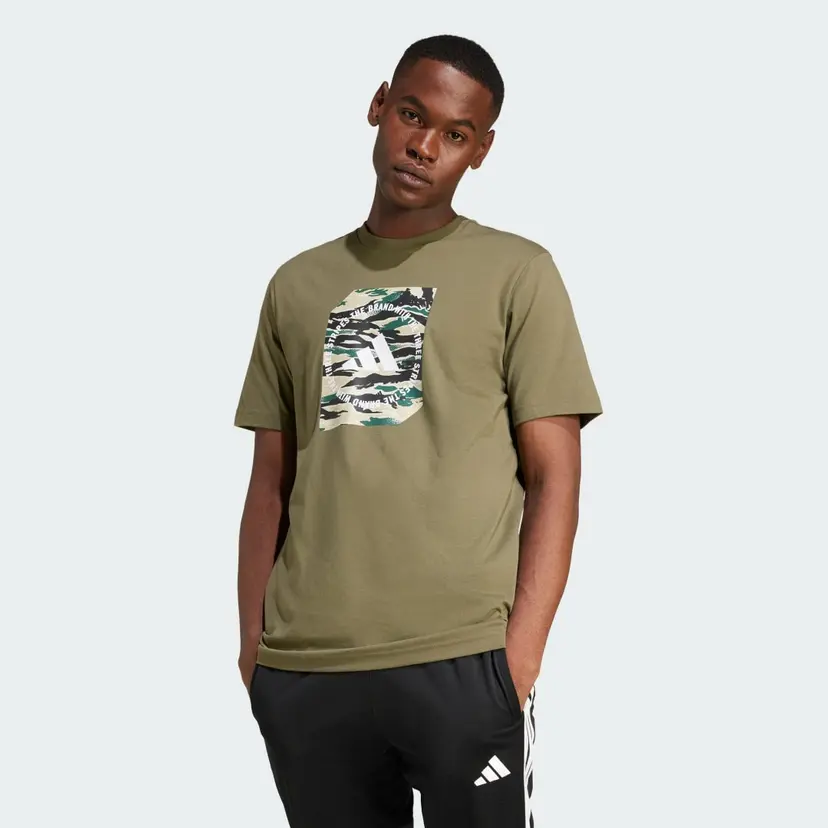 Adidas Camo Shape Graphic T-skjorte