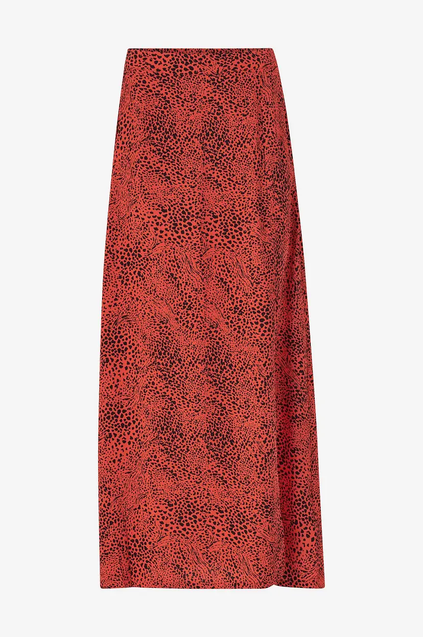 Kaffe Maxi skjørt kaLiana Skirt - Rød