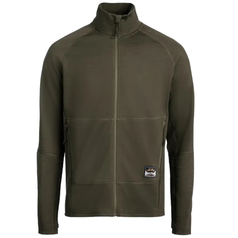 Lundhags Lundhags M's Tived Merino Full Zip Forest Green