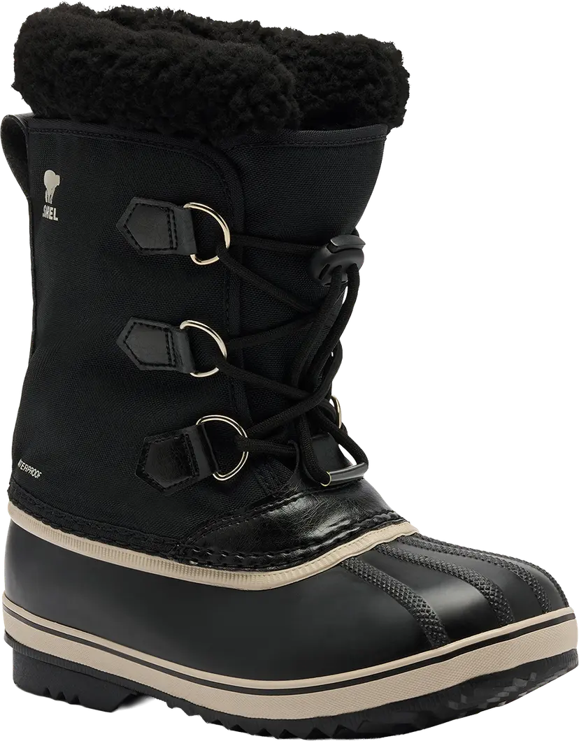 Sorel Sorel Kid´s Big Kids Yoot Pac Nylon Wp Black, Black