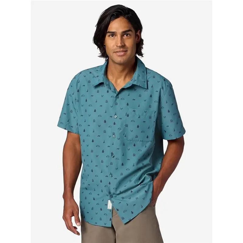 Marmot Marmot AirExchange UPF 40 SS Shirt Seafloor Camping Trip