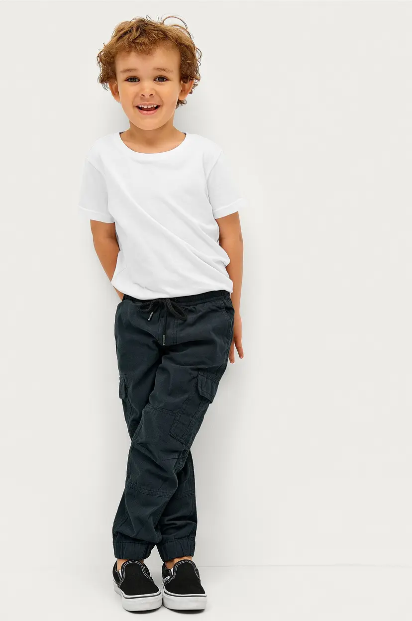Ellos Collection Cargobukser James - Svart