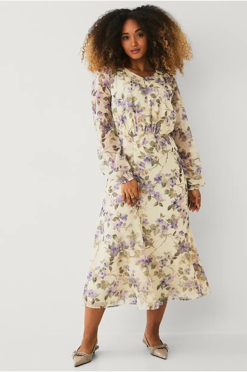 Ellos Collection Maxikjole Michelle - Natur