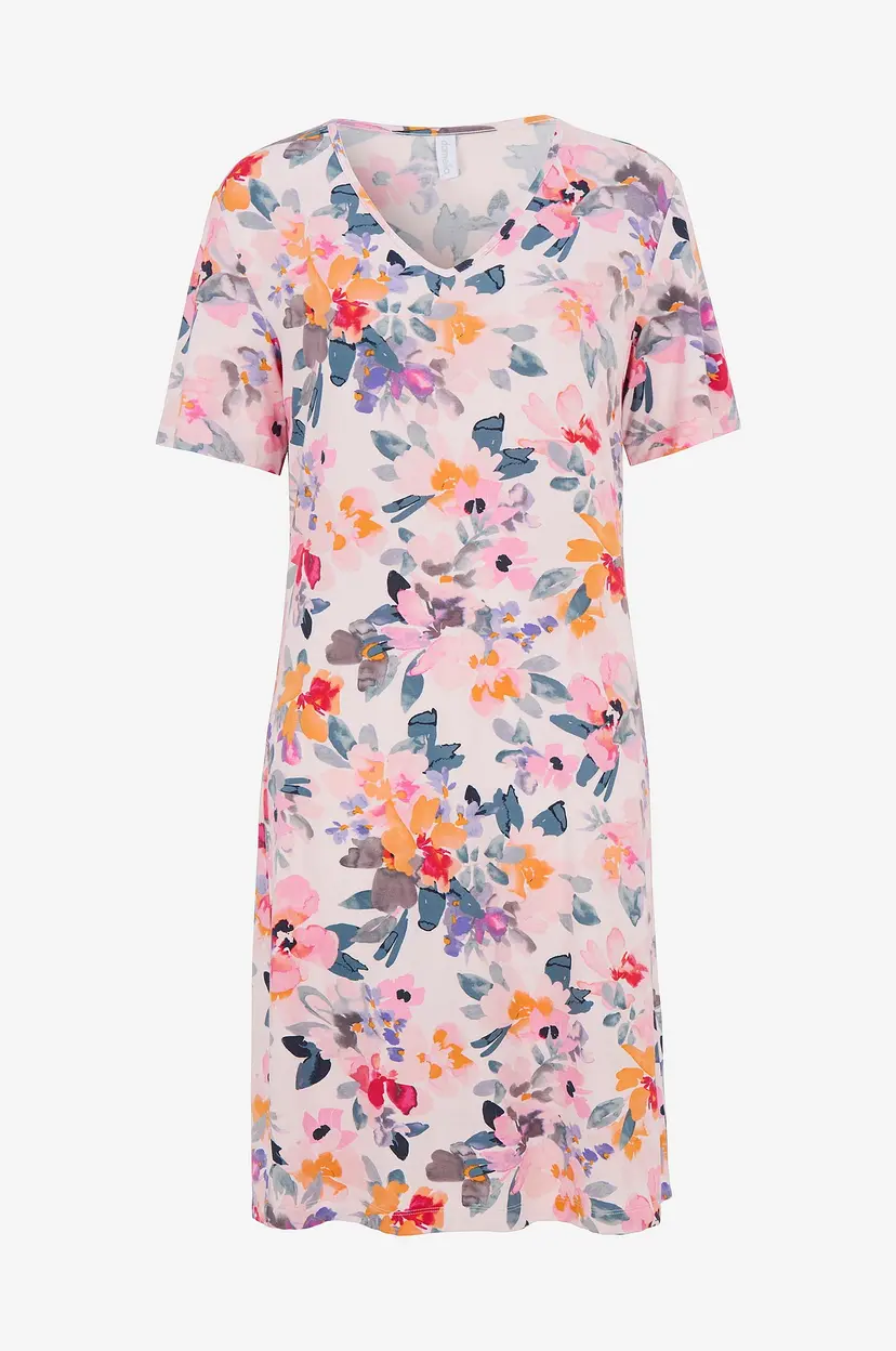 Damella Nattkjole Nightdress - Rosa