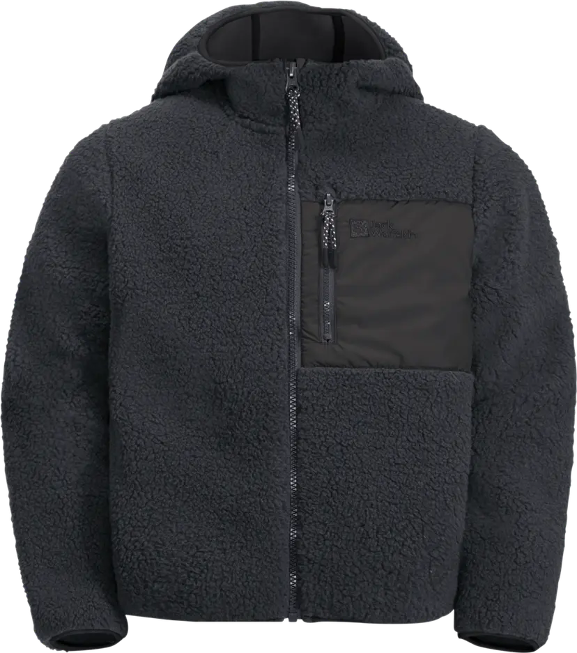 Jack Wolfskin Jack Wolfskin Kids' Ice Curl Hood Jacket Phantom