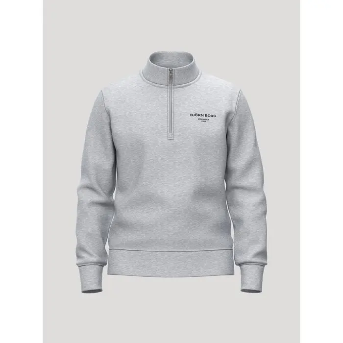 Björn Borg Borg Essential 1 Half Zip Genser Grå