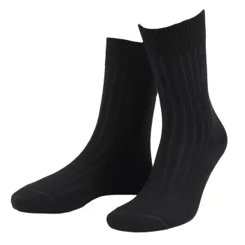 Amanda Christensen Amanda Christensen Strømper True Ankle Rib Sock Svart Herre