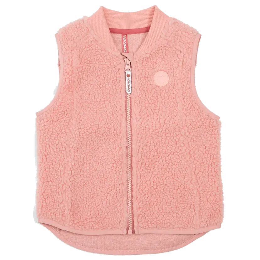 Viking Viking Playtime Pile Midlayer Vest Kids Light Pink