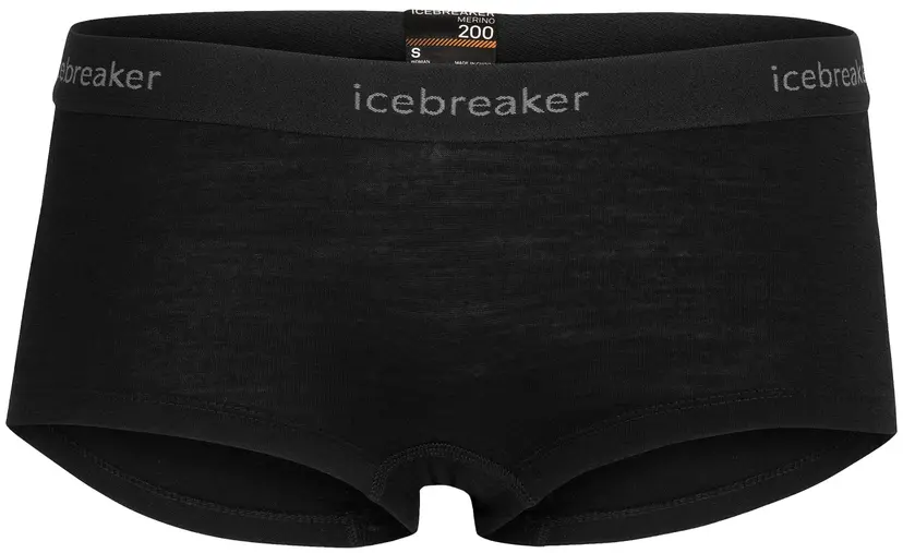 Icebreaker Icebreaker W's 200 Oasis Boy Shorts Black