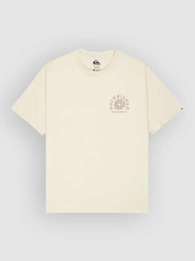 Quiksilver Quiksilver Curve Palm T-skjorte hvit