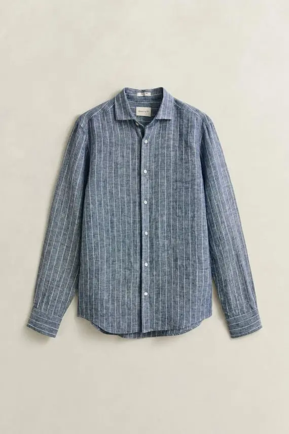 Gant REG LINEN STRIPE SHIRT