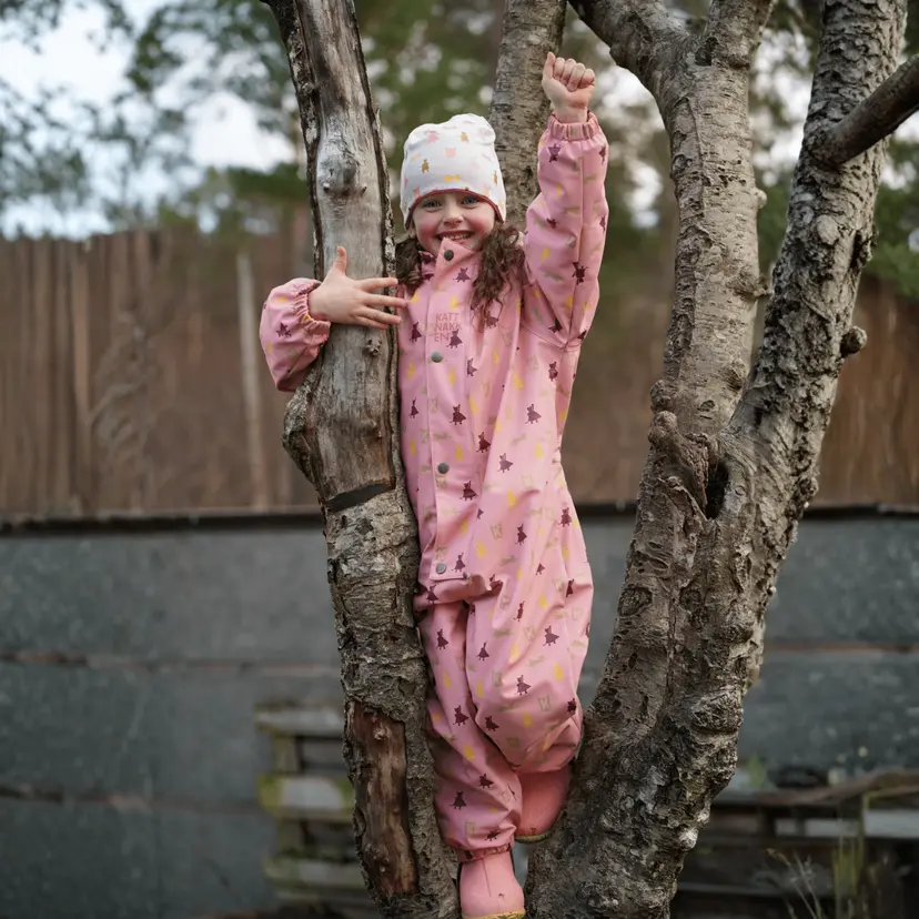 Kattnakken Kattnakken - Helårsregndress Hagl Rosa Krystall