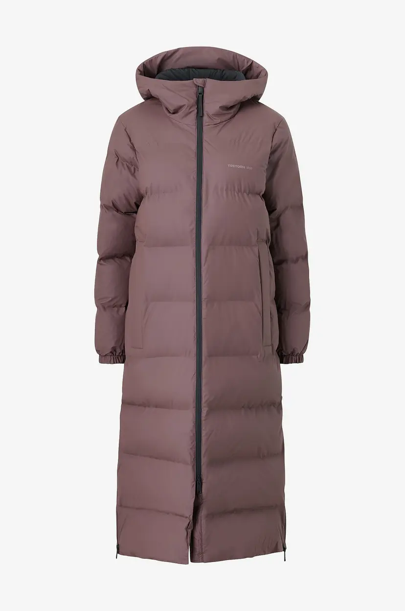 Tretorn Regnfrakk Jade Puffer Raincoat - Brun