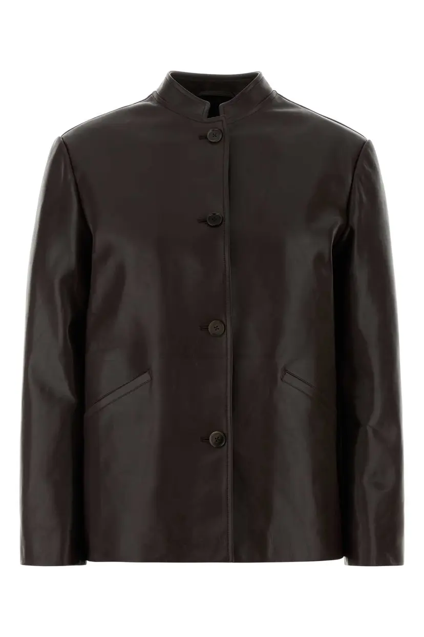 Jil Sander Jil Sander Skinnjakker – Brun