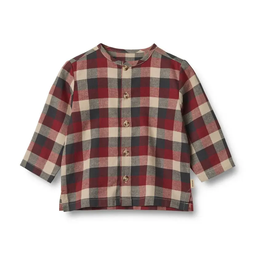 Wheat Wheat, Shirt Shelby, red blue check