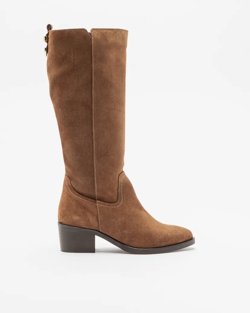 PROF PROF P2581 Camel Knee high boots