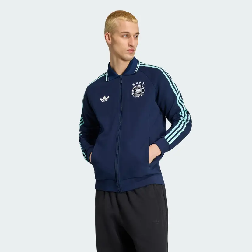 Adidas Tyskland Anthem Bortejakke
