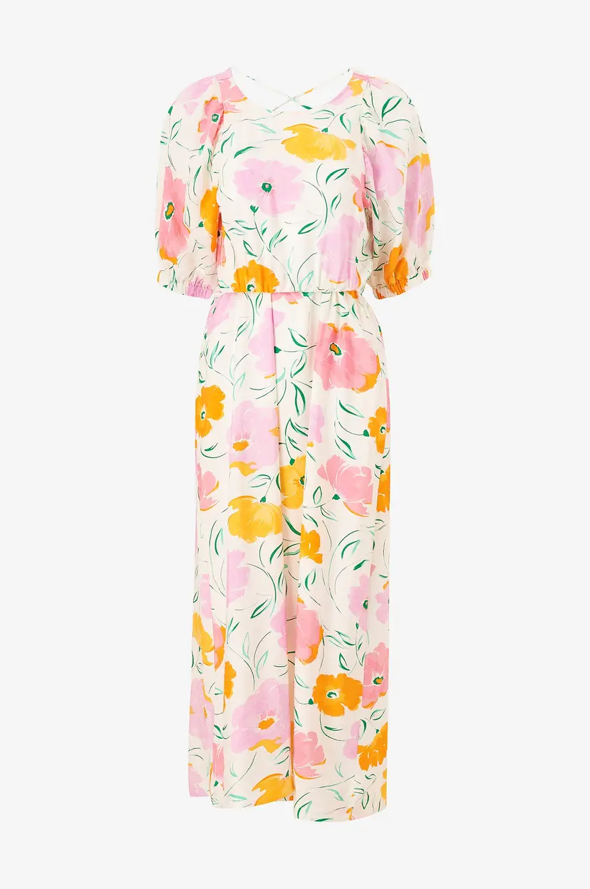 Object Collectors Item Maxikjole objHasini S/S Long Dress 126 - Hvit