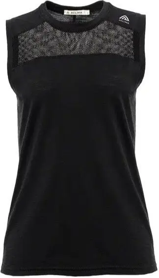 Aclima Aclima LightWool Sports Singlet W's Jet Black