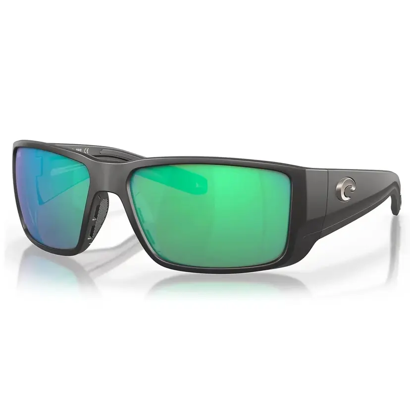 Costa Costa Blackfin Pro Matte Black Green Mirror Polarized