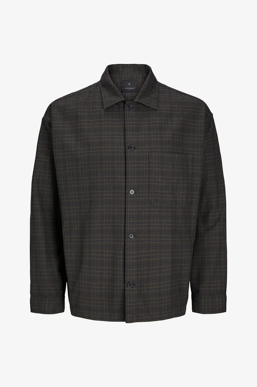 Jack & Jones Overtreksskjorte jprBlamadison L/S Overshirt BF - Brun