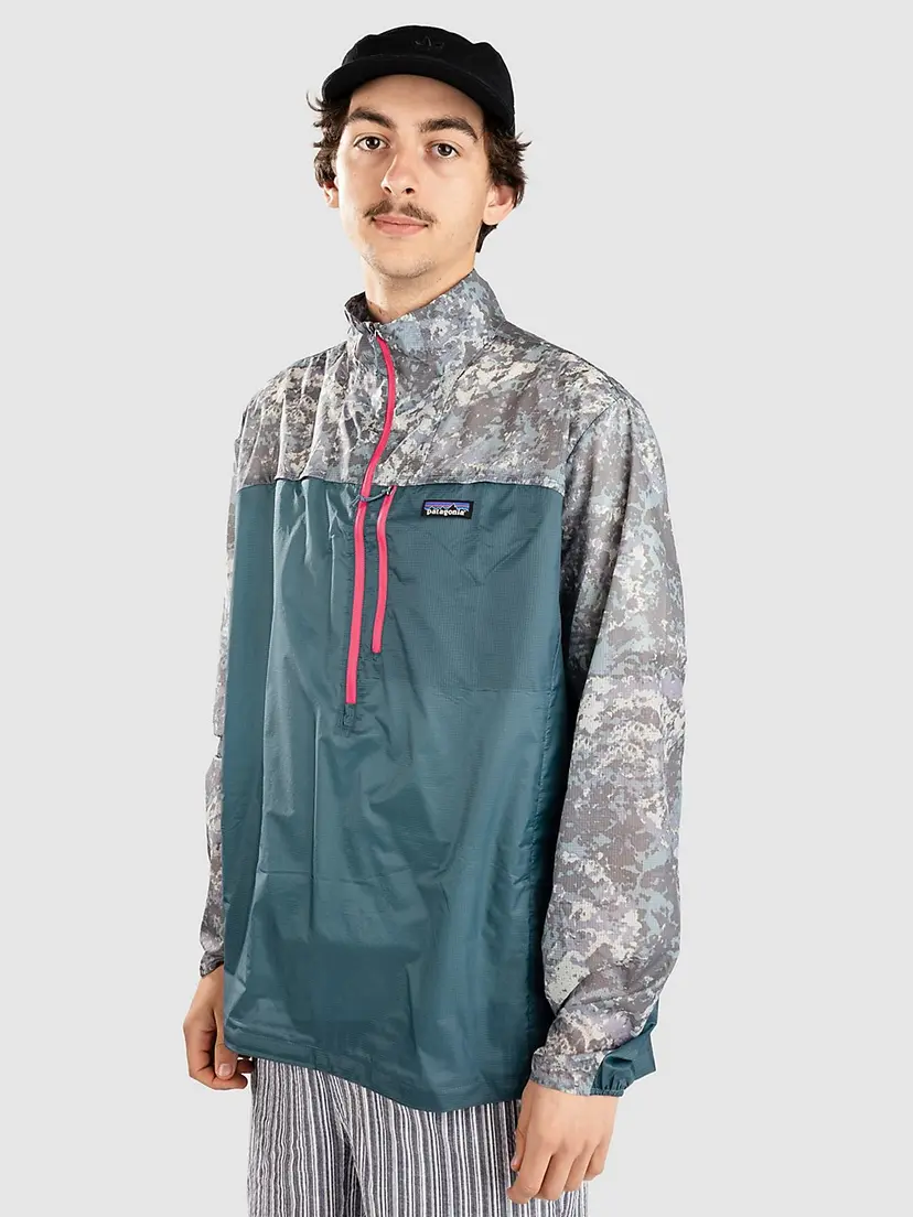 Patagonia Patagonia Houdini Stash 1/2 Zip Jakke blå