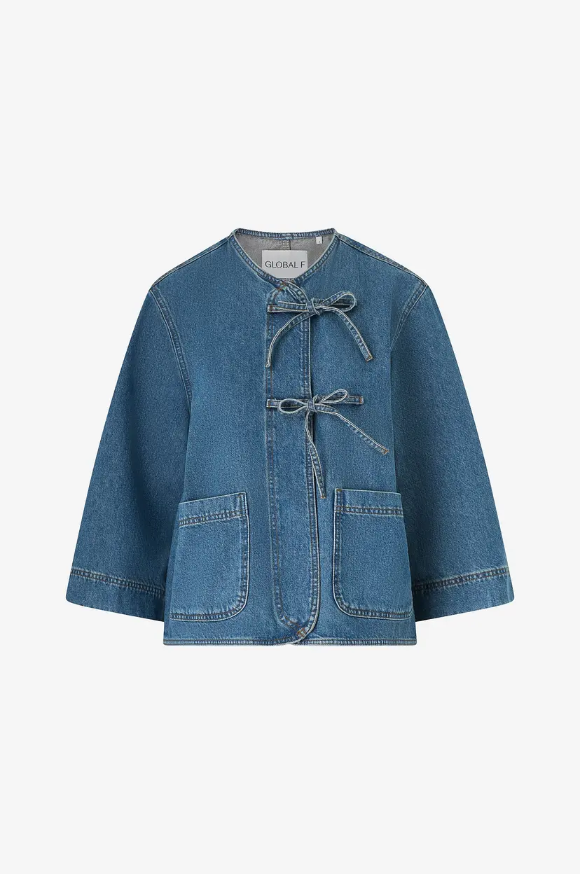 Global F Denim jakke Maloa-g - Blå