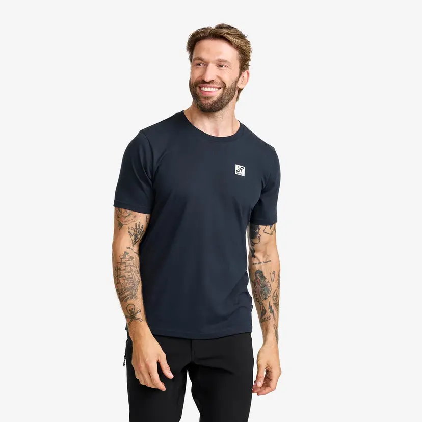 RevolutionRace Easy T-shirt Herre Deep Navy