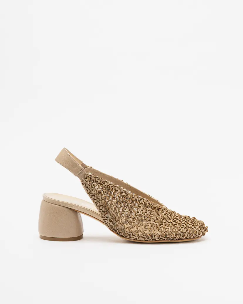 MLO MLO X26E15016 Beige Slingback shoe