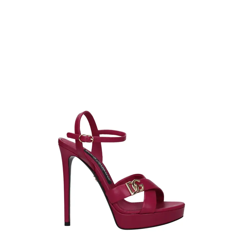 Dolce & Gabbana Dolce & Gabbana Høyhælte sandaler – Rosa