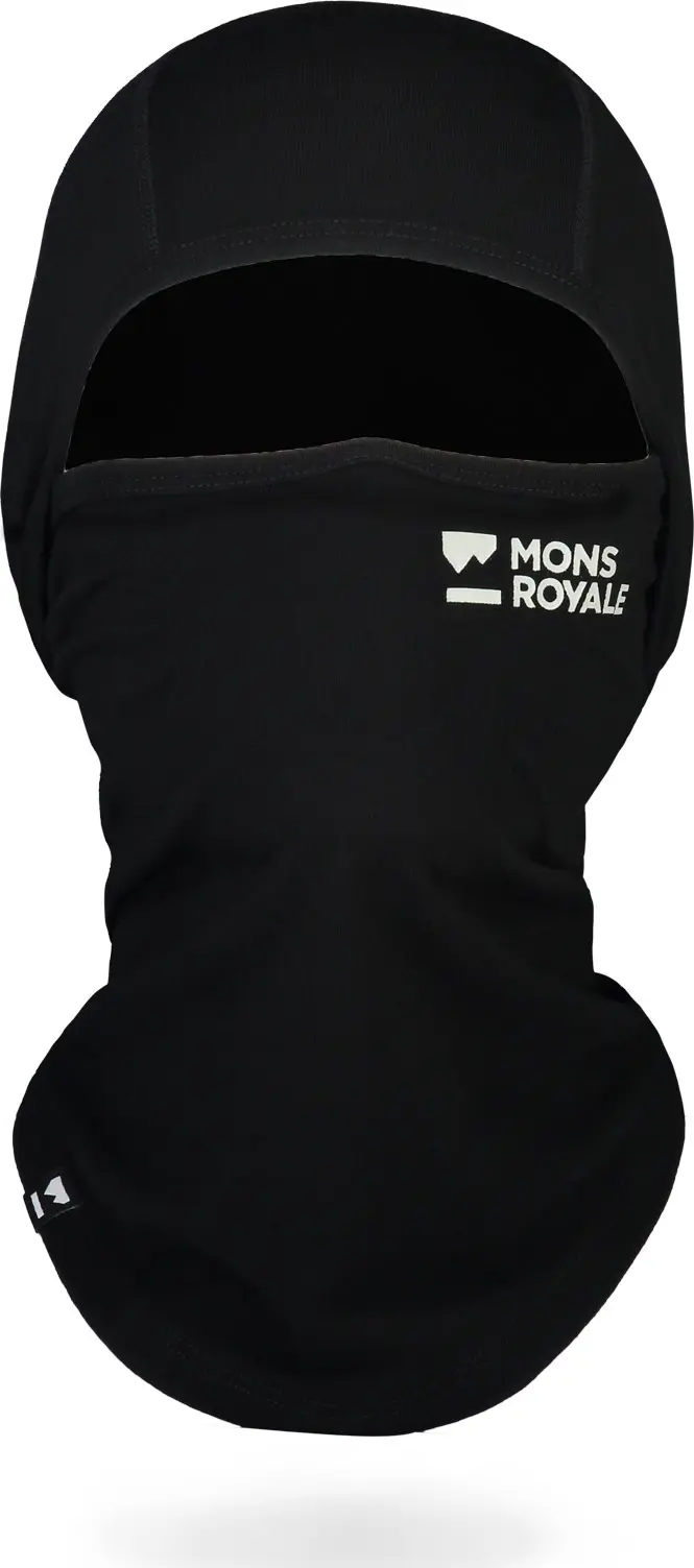Mons Royale Mons Royale Santa Rosa Merino Flex 200 Balaclava Black